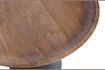 Miniature Table basse en bois et métal noir Dana 6