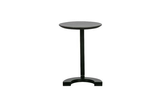 Table basse en bois et métal noir Floor