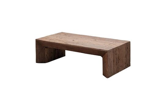 Table basse en bois foncé Asturias