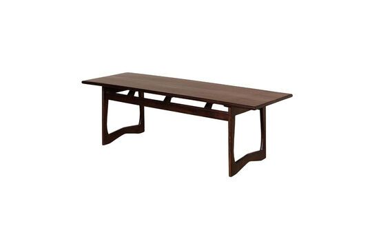 Table basse en bois foncé Bruges