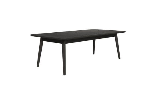 Table basse en bois noir Fabio