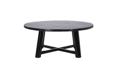 Table basse en bois noir Vali