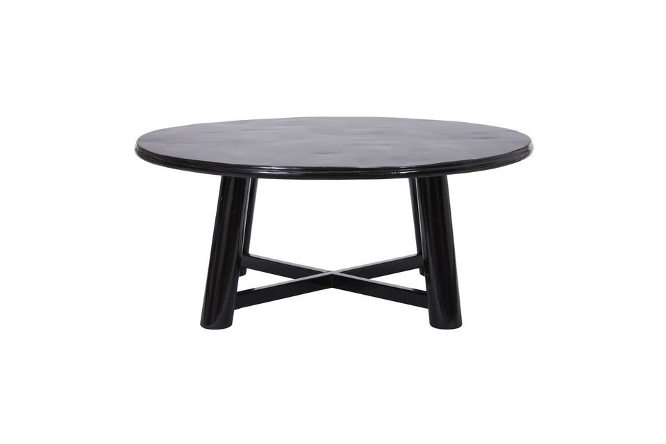 Table basse en bois noir Vali House Doctor