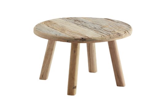 Table basse en bois recyclé marron Perli Détouré