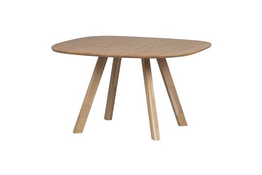 Table basse en chêne beige Tablo Détouré