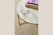 Miniature Table basse en fer laiton Pond 4