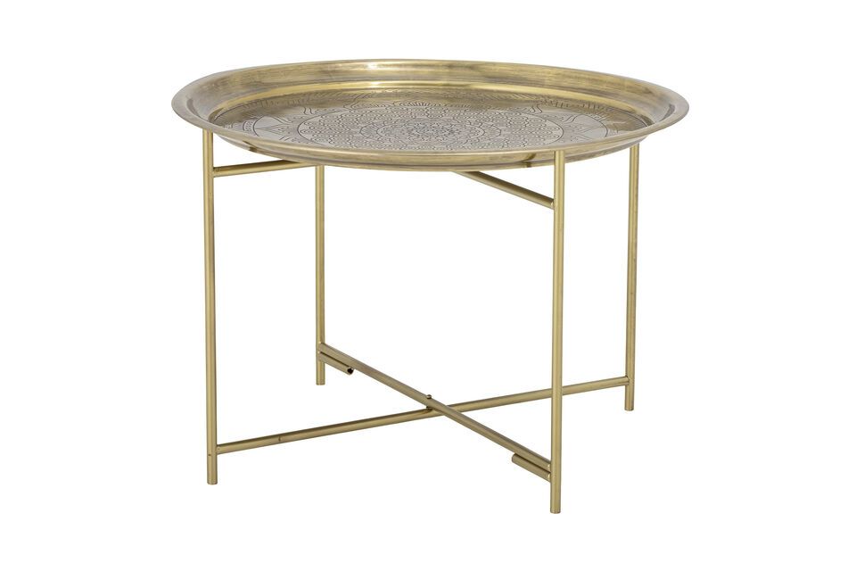 Table basse en laiton Dalia Bloomingville