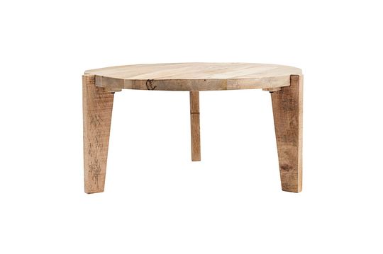 Table basse en manguier beige Bali Détouré