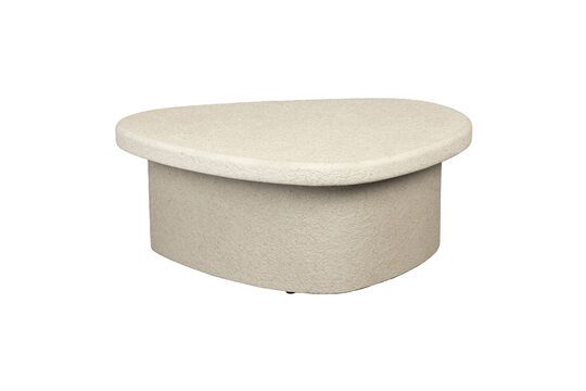 Table basse en marbre beige Veda