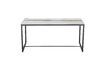 Miniature Table basse en marbre blanc Ines 3