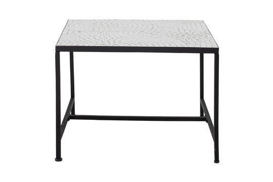 Table basse en pierre blanche Niah
