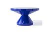 Miniature Table basse en polyester bleu foncé Zig Zag 3