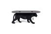 Miniature Table basse en résine noire Dope As Hell 1