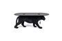 Miniature Table basse en résine noire Dope As Hell Détouré
