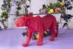 Miniature Table basse en résine rose Dope As Hell 4