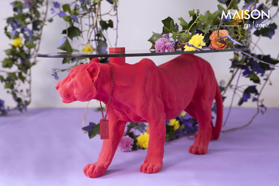 Avec son design accrocheur et sa teinte rose vibrante