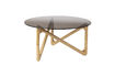 Miniature Table basse en verre transparent Naia 1