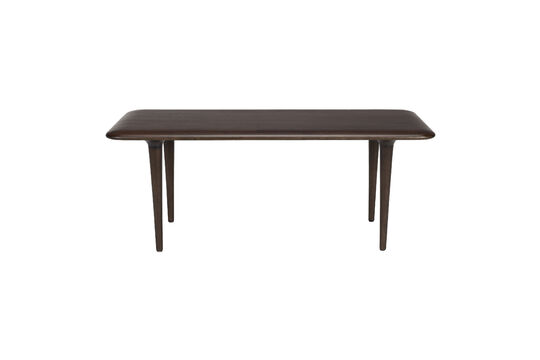 Voir la fiche produit table basse M en bois d'hévéa brun Elroy Table basse M en bois d'hévéa brun Elroy