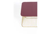 Miniature Table basse No Offence Rouge vin 3