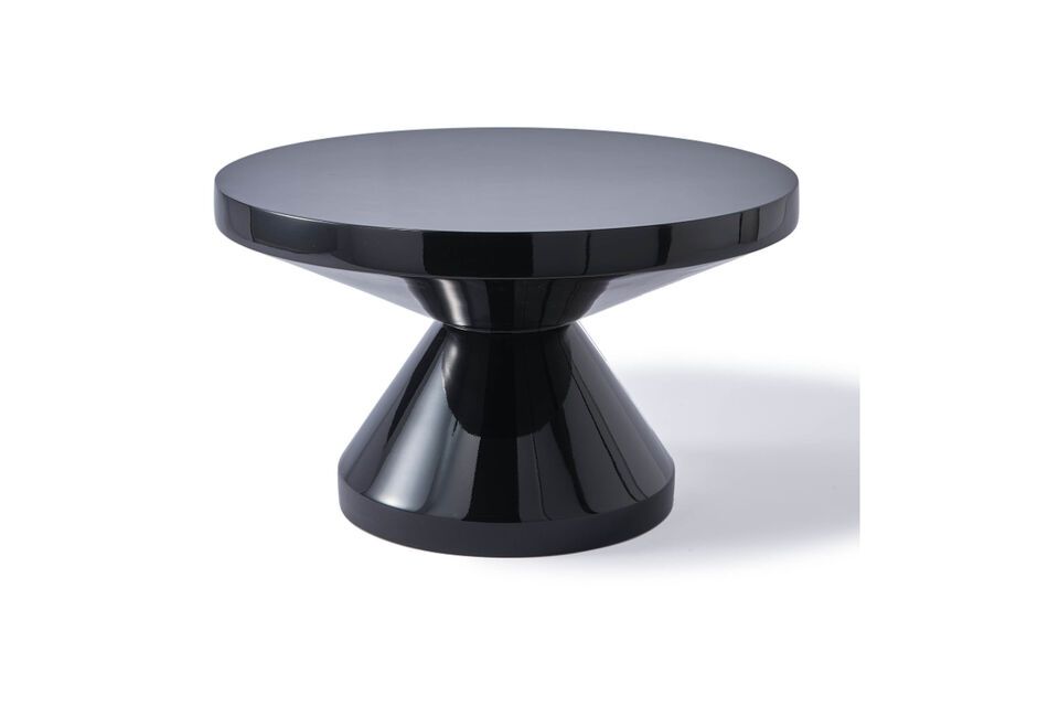 Table basse noir Zig Zag Pols Potten