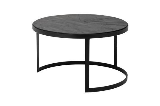 Table basse noire en manguier Frei Détouré