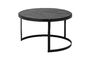 Miniature Table basse noire en manguier Frei Détouré