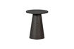 Miniature Table basse Ø40 cm MDF marron foncé Maan 1