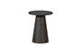 Miniature Table basse Ø40 cm MDF marron foncé Maan Détouré