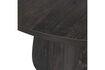 Miniature Table basse Ø60 cm MDF marron foncé MAAN 3