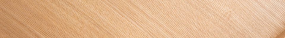 Mise en avant matière Table Basse Oak Tray