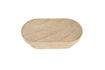 Miniature Table basse ovale en béton beige Noble 9