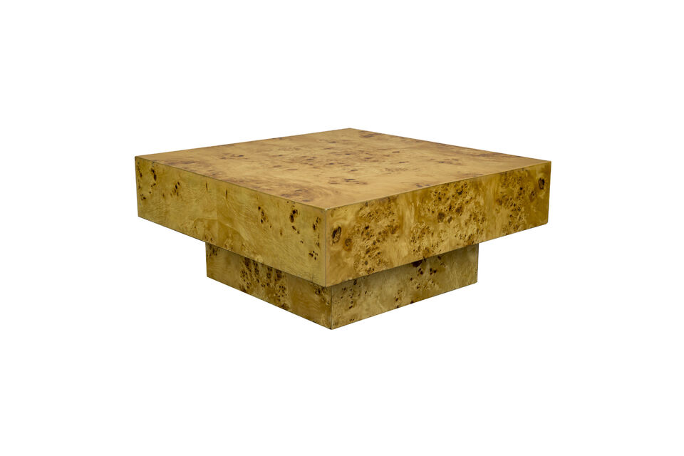 En effet, l\'aspect saisissant de cette table basse vous transporte immédiatement dans le temps