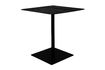 Miniature Table Bistro Braza carrée coloris noir 6