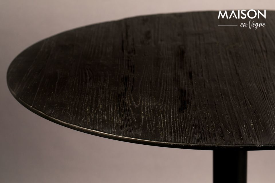 Table Bistro Braza ronde coloris noir - 6