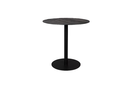 Table Bistro Braza ronde coloris noir Détouré