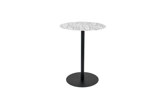 Table Bistro Snow marbre