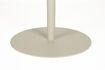 Miniature Table bistrot en acier beige Snow 5