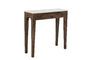 Miniature Table console en bois de manguier marron Hauge Détouré