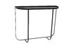 Miniature Table console noire en métal Harper 4