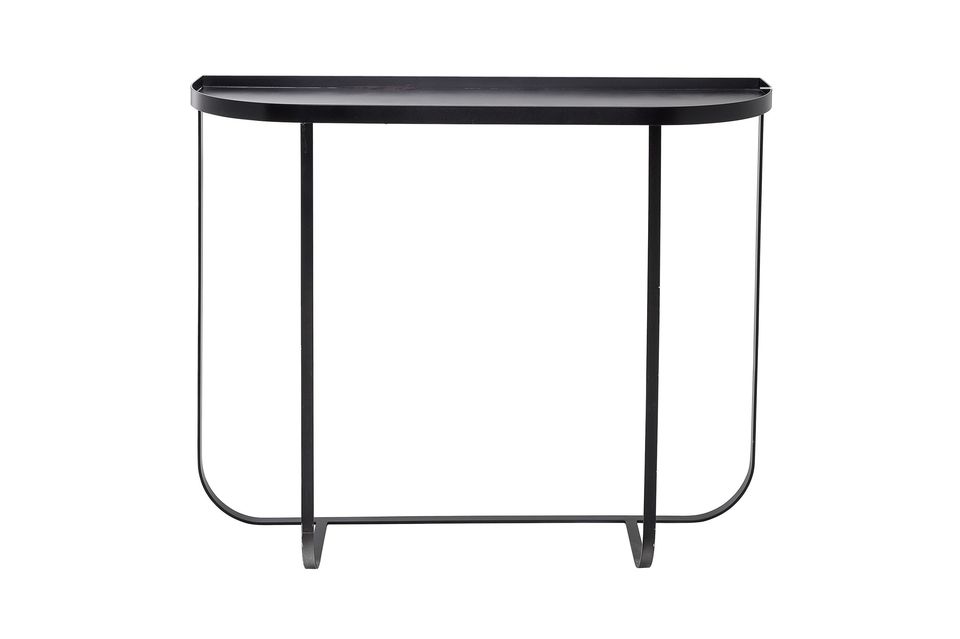 Table console noire en métal Harper Bloomingville