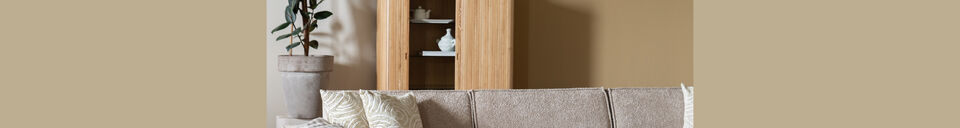 Mise en avant matière Table d appoint Foldy Beige