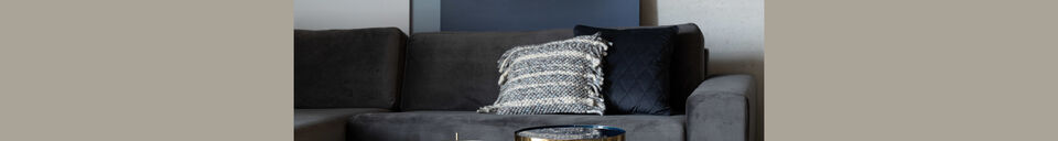 Mise en avant matière Table d appoint Glam Blue
