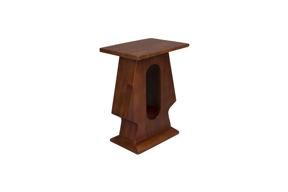 Avec la table d\'appoint Dutchbone Pilaster