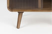 Miniature Table d appoint Table de chevet Rise en noyer 6