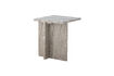 Miniature Table d'appoint 36x40 cm en marbre marron Clea 6