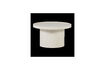 Miniature Table d'appoint 40x70 cm MDF brillant sable Veluna 1