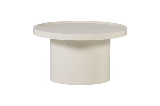 Voir la fiche produit table d'appoint 40x70 cm MDF brillant sable Veluna Table d'appoint 40x70 cm MDF brillant sable Veluna