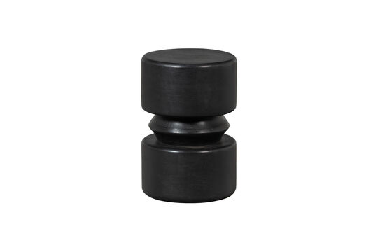 Voir la fiche produit table d'appoint 45x30 cm bois de manguier brun/noir Tuve Table d'appoint 45x30 cm bois de manguier brun/noir Tuve