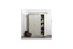 Miniature Table d'appoint 45x30 cm bois de manguier brun/noir Tuve 2