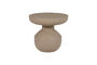 Miniature Table d'appoint 45x45 cm métal marron Bova Détouré